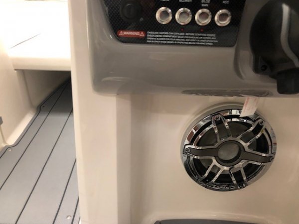 A bow rider is a boat with an open bow area where there are extra seats in front of the windshield.  Bow riders are typically between 17' and 30'long. They are well suited for many recreational water sports such as tubing, water skiing, and swimming.