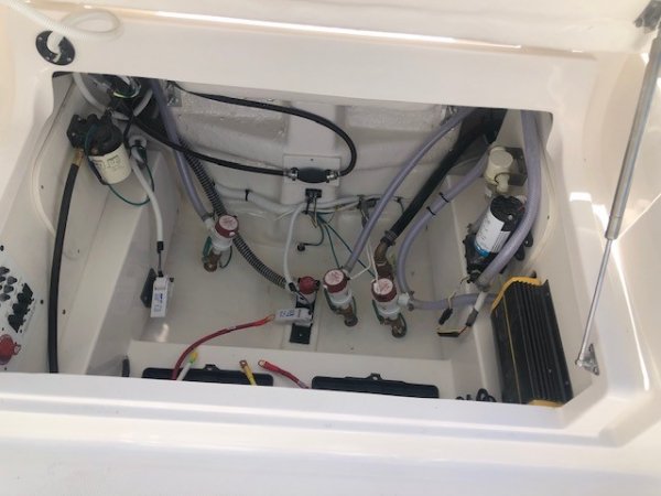 Any boat specifically designed for fishing in salt water.