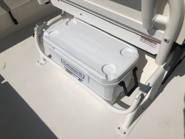 Generally, a Sportfisherman will be a large craft with a fly bridge and outriggers designed to pursue big game fish.  These will be 35 feet up in length and contain all of the amenities to handle heavy blue water.