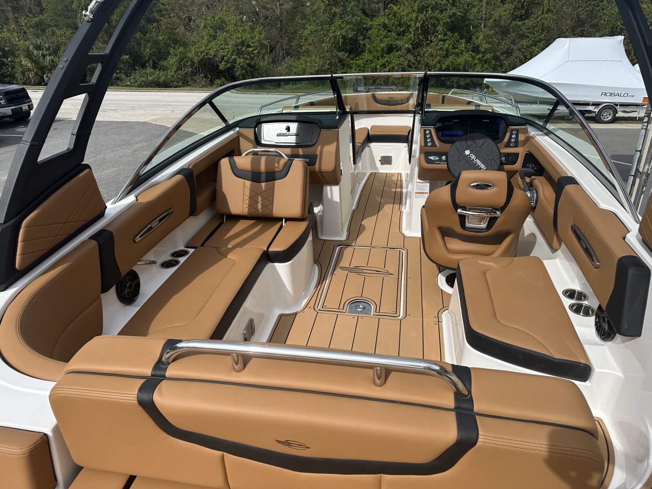 Runabouts are often small day boats that can be used for multiple purposes.  Whether fishing, cruising or just motoring around and enjoying the waterway a runabout can be a fantastic family boat!