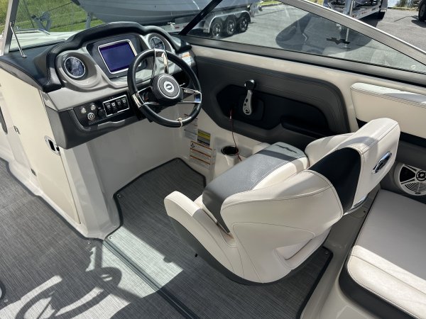 These propulsion systems are usually inboard engines that take in water that flows through a pump powered by an impeller. The water is then discharged at high pressure through a nozzle that propels the boat forward.