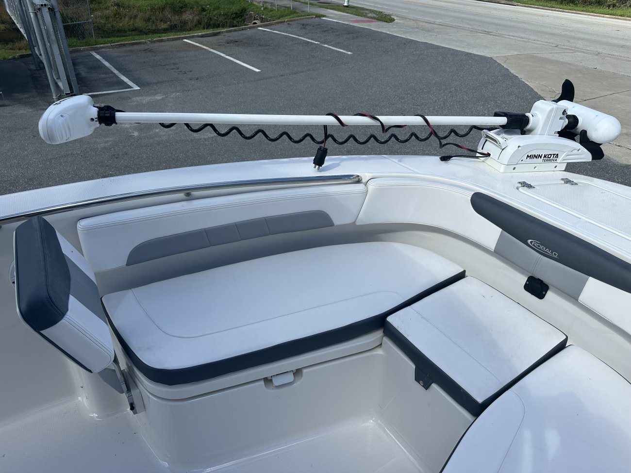 Any boat specifically designed for fishing in salt water.